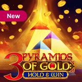 3 Pyramids of Gold: Hold & Win